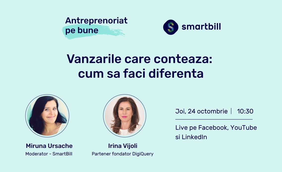 vanzarile care conteaza